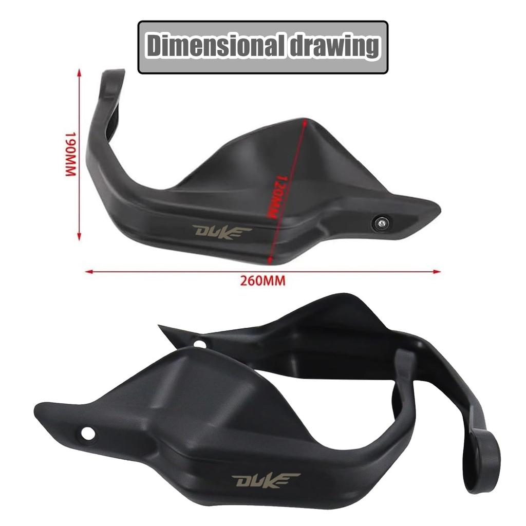 HUANGCJCJ Für Duke Duke 390 Duke 125 250 390 2025 2024 Motorrad Handschutz Motorrad