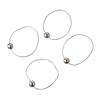 1/4 PCS Headbands High-End Hair Accessories Korean Style Hairpins Fashion Ball Designs Ultra-Bright Gold/Silver Headrope