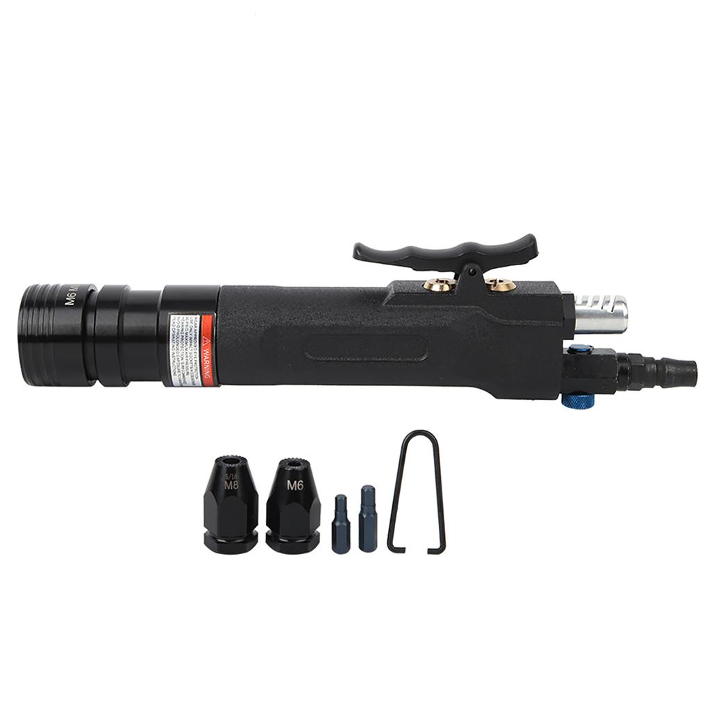 KP?7813 Pistola de rebitagem pneumática de haste reta, ferramenta de rebitagem para puxar porcas de rebite