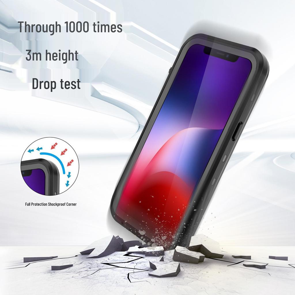 Red Pepper iPhone 13 Waterproof Diving Case: Compact and Outdoor-Friendly Shell