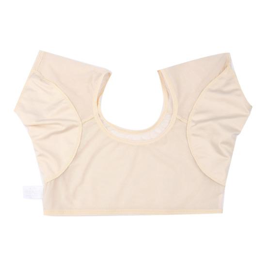 Svettevest for kvinner under armene Gjennomsiktig armhule Svettesikre skjorter Omslagsstil Hurtigtørkende svetteabsorberende vest for kvinner Jenter Damer