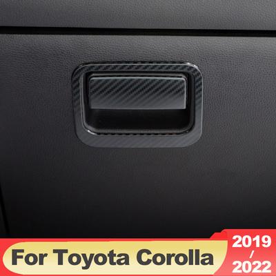 Nerezové Kryty Rámečků Klik Dveří Spolujezdce a Schránky pro Rukavice pro Toyota Corolla - 2022 E210 Dekorační Příslušenství
