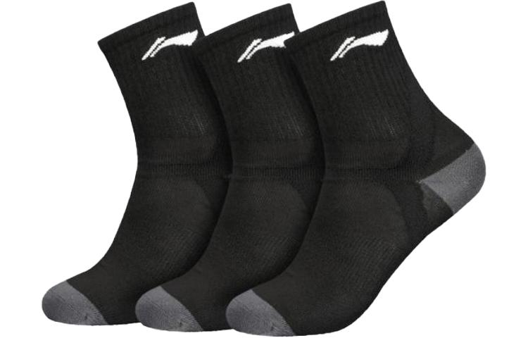 Li Ning Men s Crew Socks AWSS451-2 L
