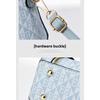 Temperament Kleine Quadratische Tasche, Damenhandtasche, Lässige Umhängetasche, Schultertasche, Bedruckte Tasche