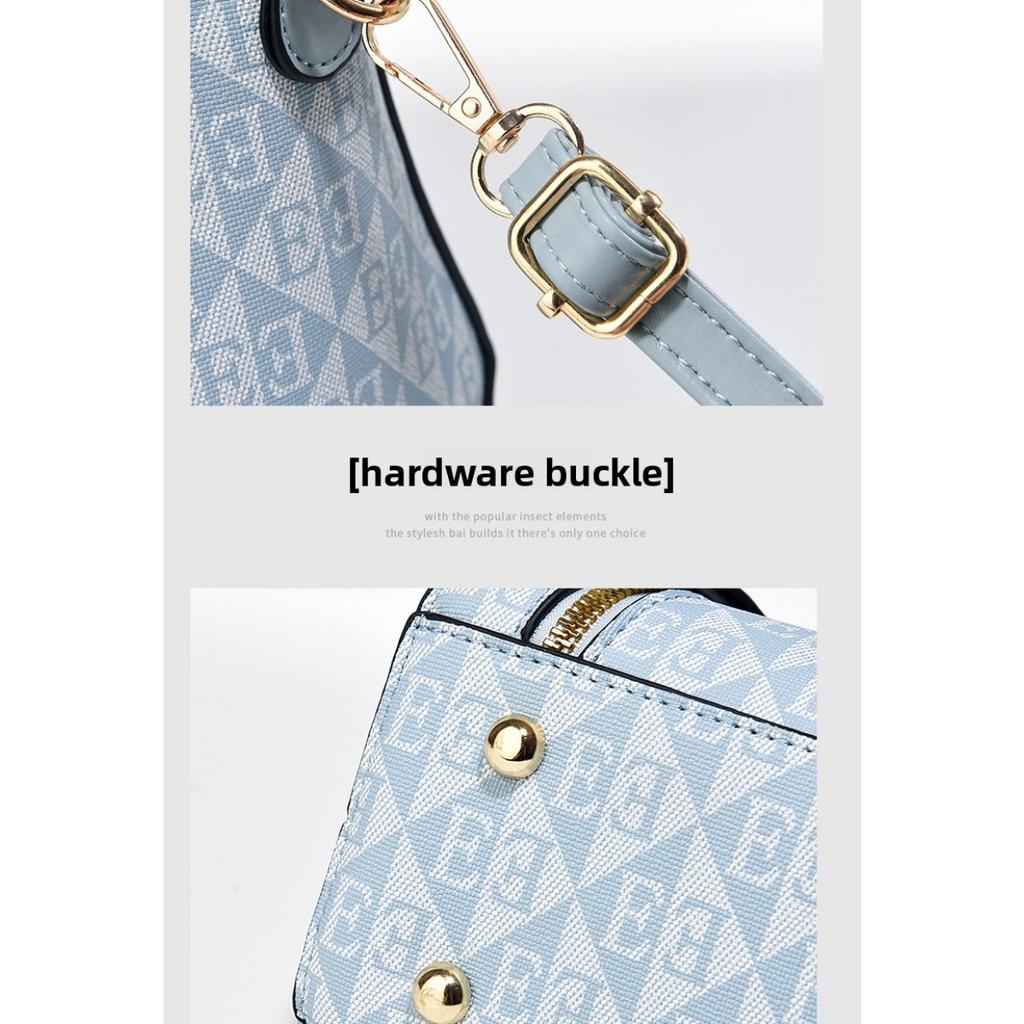 Temperament Kleine Quadratische Tasche, Damenhandtasche, Lässige Umhängetasche, Schultertasche, Bedruckte Tasche