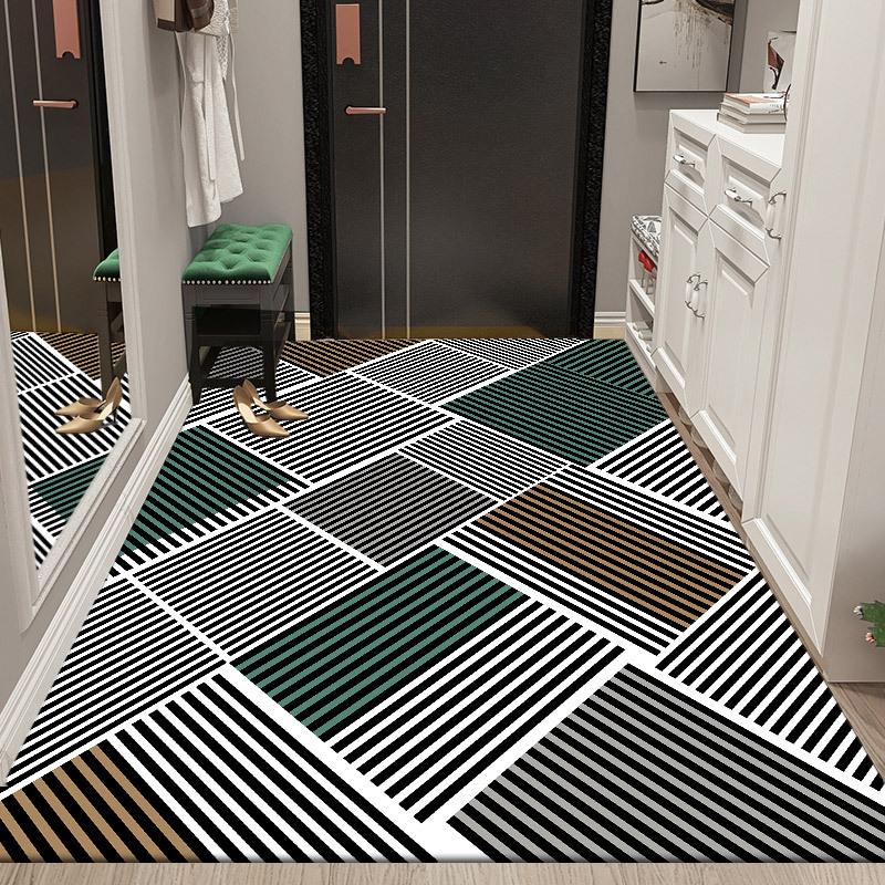 Hem Matta Dörrmatta Smutsavvisande Matta Sovrum Sängkant Vardagsrum Badrum Absorberande Enkel Matta