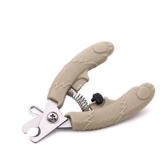 Spring Pet Nail Clippers Stainless Steel Blade Dog Nail Trimmer Cat Nail Cutter with Safety Guard To Avoid Over-Cutting for Safe Precise Trimming