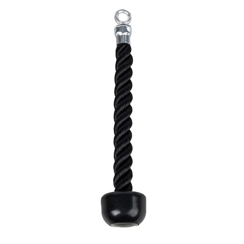 

Extended Cable Pulldown Trainer: Triceps & Face Pull Resistance Band Extension Rope