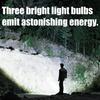 Shockproof LED Torch Flashlights 3 Light Mode Magnetic Base Back Clip USB C Rechargeable For Outdoor Enthusiasts