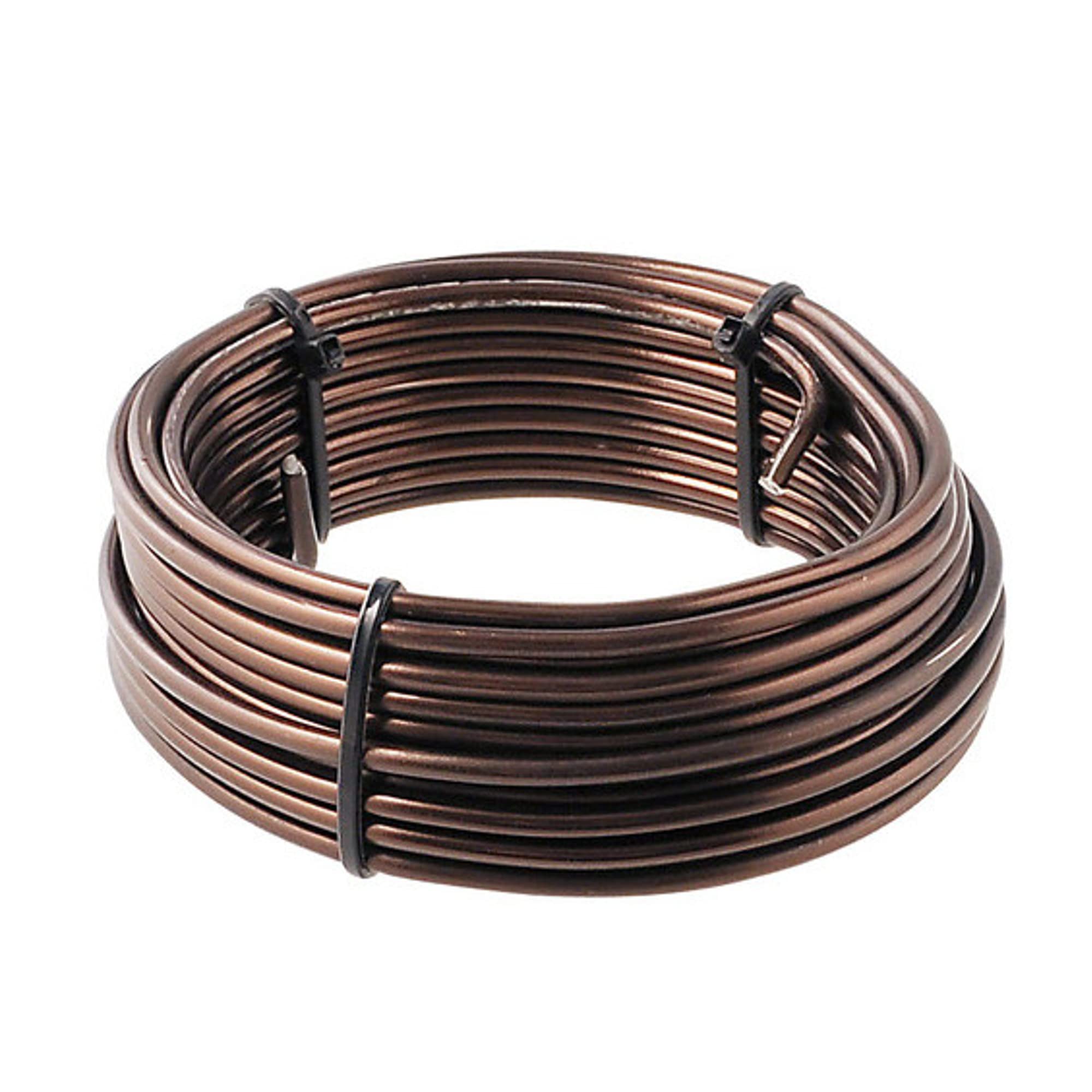 

Natural aluminum wire color 150g (bonsai) 3.0mm коричневий