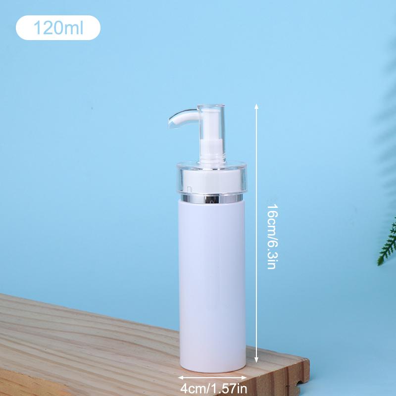 100/120/150/200Ml Travel Pump Bottle Dispenser Empty Lotion Bottles Refillable Cosmetic Container Press Type Women Make Up