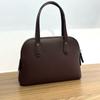 Niche first-layer cowhide minimalist 2026 new spring and summer shell bag single shoulder crossbody portable commuter bowling bag
