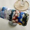 Summer New Vintage High-crown Cross Hairband, Fashionable Wide-edge Versatile Headband, Women's Printed Design