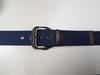 [Sealand] Long Nylon Belt with Guard, WorkCasual, Fits Up To 130cm Waist: 40mm Width [Navy] Made In Japan