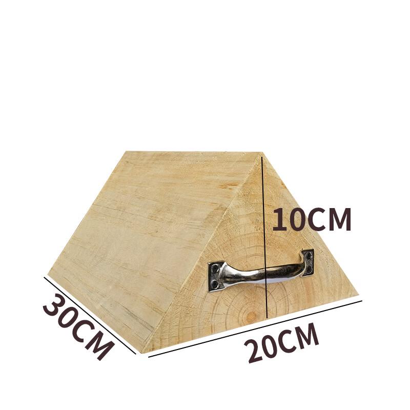 Портативный деревянный противооткатный упор