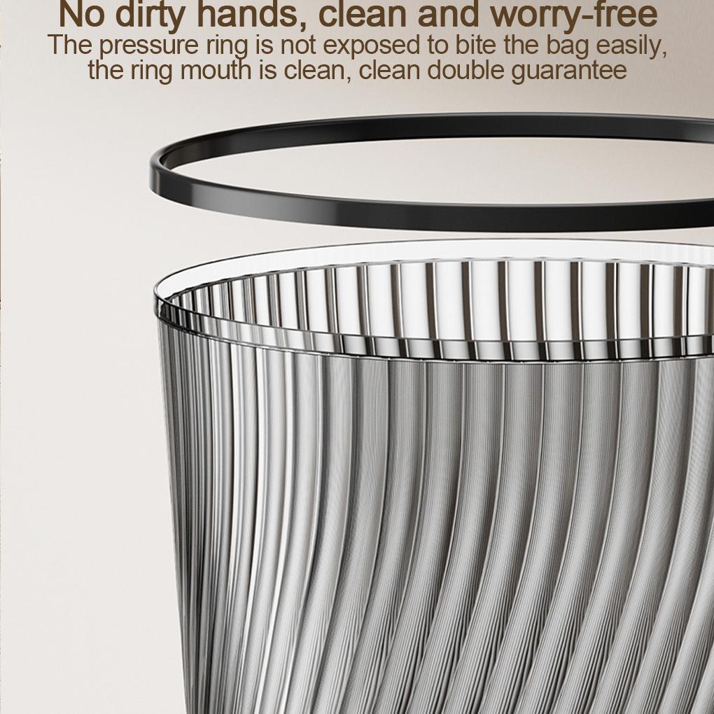 ABS Black Kitchen Bin Stylish And Practical Addition To Home Black Waste Paper Bin Waste Paper Bins