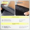 JEEP Knee Pads for Sports, Basketball Impact Protection, Running Fitness, Breathable Adult Round Machine Knitted Knee Sleeves, Black, Size M