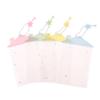 Cute Cartoon Transparent House Card Cover Pvc Clear Photo Holder Badge Id Credit Card Case Student Campus Cards Protector
