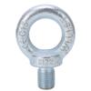 2PCS Lifting Ring Bolts Galvanized Carbon Steel Eyebolts Deep Threaded Lifting Shoulder Eyebolt M22