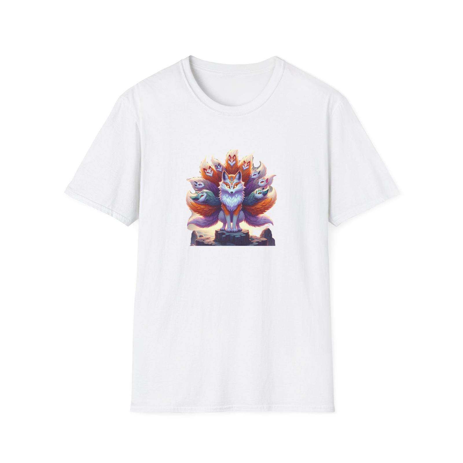 Nine-tailed Fox (Kitsune) T-Shirt S разноцветный
