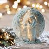 2D Snow House Desktop Decoration Ornaments Home Bedside Ornaments