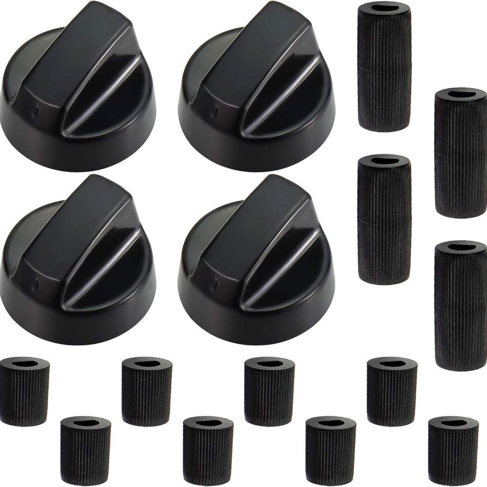 With Adapters Replacement Stove Knobs Portable Cooker Hob Knobs  Kitchen Accessories