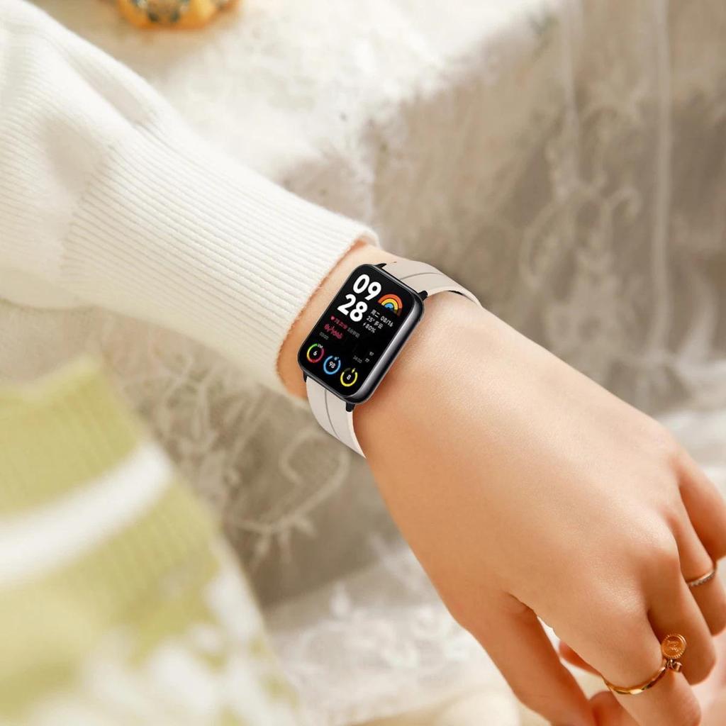 Silicone Wristband for Xiaomi Redmi Watch 4 5 Smart Strap Replacement Corre Magnetic Bracelet Mi band 9 Pro Mi band 8 Pro Band