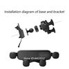 For Volkswagen Golf MK7 7 2014-2020 Car Mobile Phone Holder Air Vent GPS Gravity Navigation Bracket Horizontally Accessories