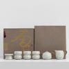 New Ru Kiln Teapot Tea Set Household Ceramic Tea Special Chinese High-end Kung Fu Tea Set
