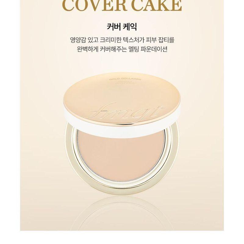 The Face Shop Fmgt Gold Collagen Ampoule Cover Cake - 2 Colors