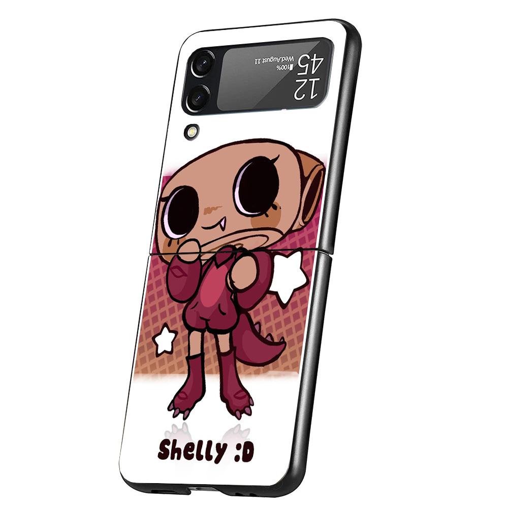 Game Dandys World Cover Phone Case For Samsung Galaxy Z Flip 7 6 5 4 3 5G Flip7 Flip6 Flip5 Flip4 Flip3 Black Fundas Shell