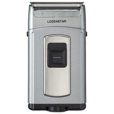 Rosenstar Electric Washable Pocket 2 Battery WET Equipped with Lock Pocket Ultra Metallic Gray Razor, Sled, Blades, Men's Shaver, Operated, Washable,