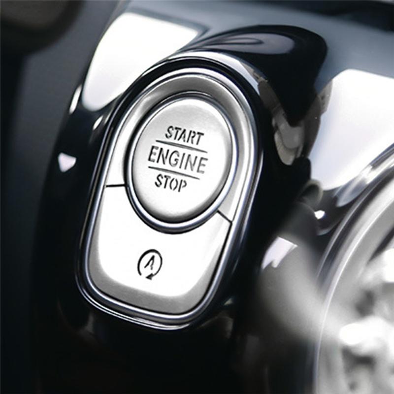 Engine Start Stop Switch Button Sticker One-Touch Ignition Switch Sticker For Mercedes-Benz W177 AB Class GLB A180-M53K