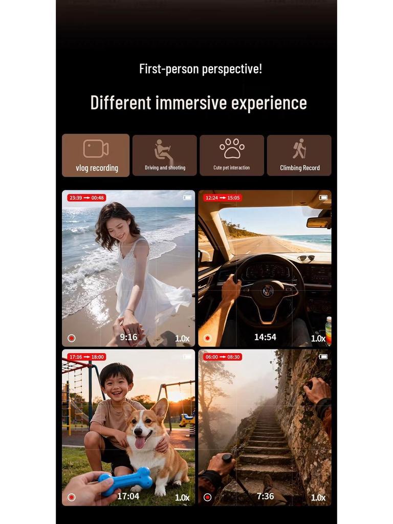 Magnetic Quick-Release Mobile Phone Neck Strap Holder for Cycling, Fishing, Running, and First-Person Vlog Chest Mounting.