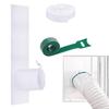 Waterproof Window Seal Window Seal for AC Unit Window Sealing Dryer Vent Kit with Drawstring for Mobile AC Dryer Vents