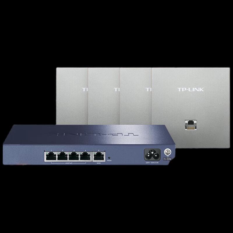 TP-LINK AX3000 WiFi 6 Gigabit Panel AP System CN plug (adapter included)