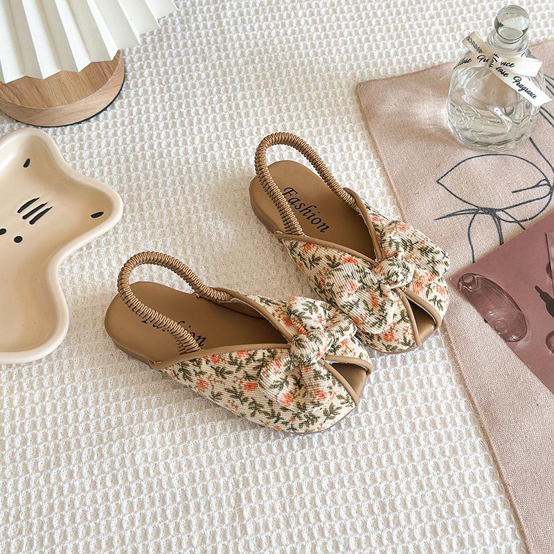 

Girls slippers summer new girl princess sandals fashion girl beach shoe anti slip child slippers versatile girl shoe kids shoes 26insole16.3cm коричневый