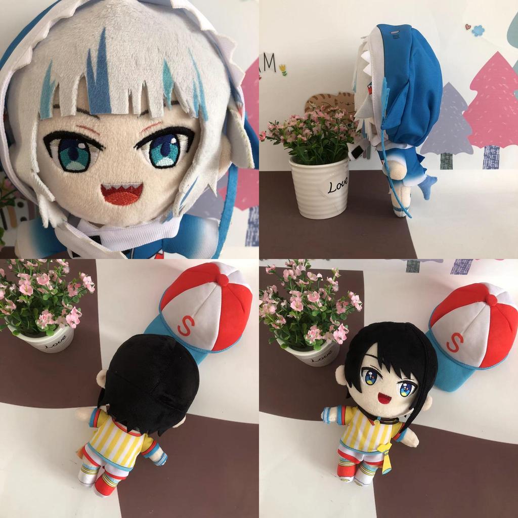 New Hololive Daikuu Aki Plush Doll With Crystal Soft Fur Wholesale