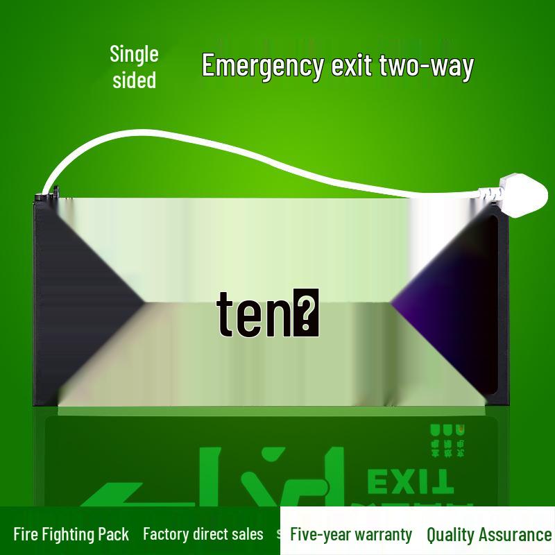 LED Emergency Exit Signs & Lights for Fire Evacuation