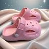 Children's Clogs Summer New Boys Garden Shoes Non-Slip Indoor Home Shoes Soft Sole Girls Parent-Child Slippers