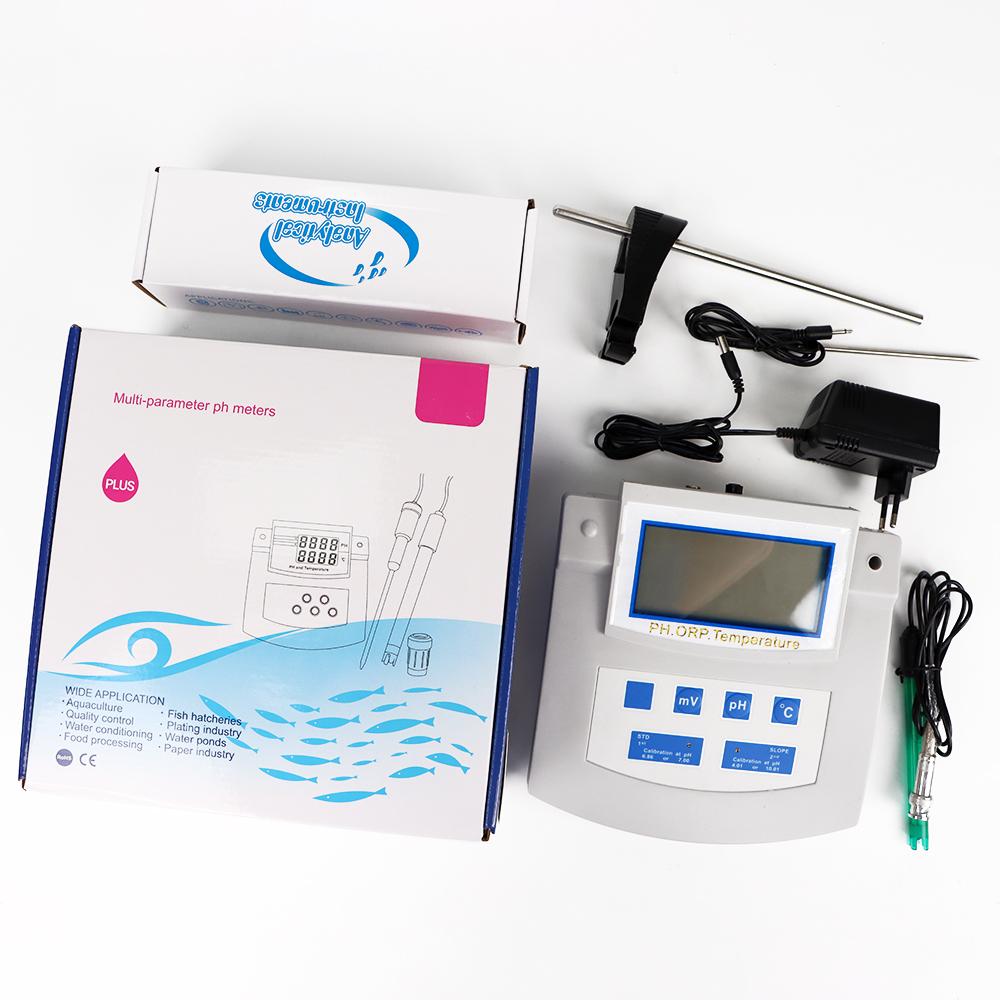 

Bench-top PH Meter Digital 3 in 1 Water Quality Tester PH/ORP/Temp Detector Acidity Meter for Domestic Water Pool