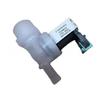 Replacement Washing Machine Solenoid Valve 9001035738/33299018 110V AC Water Inlet Valve with Plastic Casing and Hose Connector