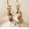 Starfish Shell Collarbone Chain Female, Popular Seaside Beach Wind Fashion High-end Necklace