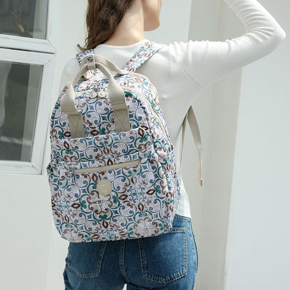 Artclor DKAC_91101 Art Pattern Pattern Womens Daily Tote Backpack LARGE
