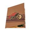 3D Motorcycle Birthday Greeting Card with Envelope for Fathers Day Celebration Artistic Cruise Bike Design Card