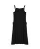 Nigaennikol String Cargo Detail Dress_Black