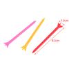 100Pcs Tees de golfe de cores mistas 5 pontas 83 mm menos resistência acessórios esportivos