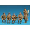 Miniart 1/35 Scale Soviet Jeep Crew (5-Piece Special Edition) with Weapons and Equipment, Plastic Model Kit MA35313