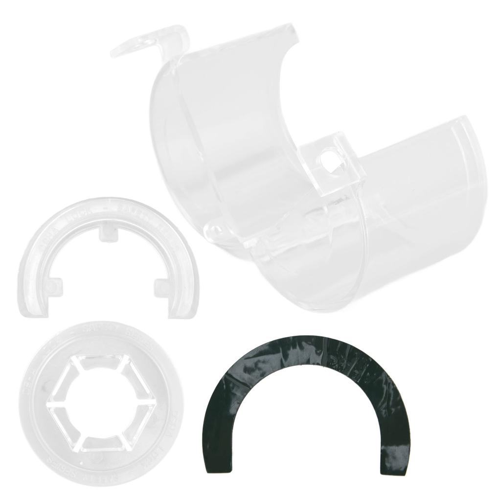 Push Button Switch Guard Case Transparent Emergency Stop Switch Protective Cover 22mm 0.87in for Industry