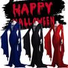 Trendy New Halloween Sexy V Neck Dress With Flare Sleeves Available In Red Black And Blue Sizes S To 5xl For A Chic Retro Look